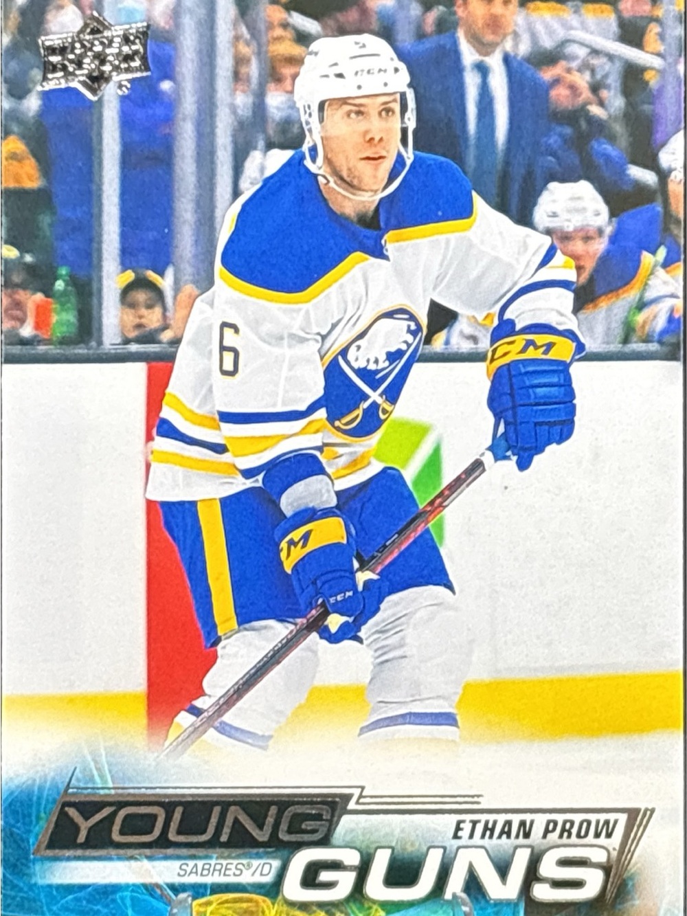 Upper Deck Young Guns Ethan Prow Hockey Trading Card